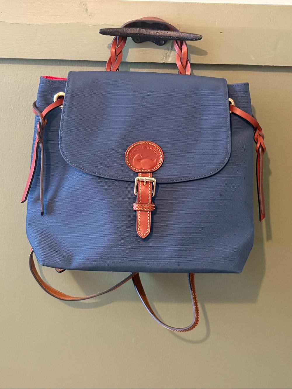 Dooney & Bourke Navy Murphy Nylon Backpack